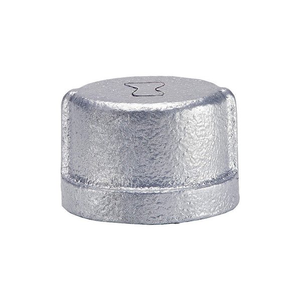 American Imaginations 1 in. x 1 in. Galvanized cap AI-35790